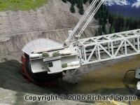 Wheel Excavator at Sparwood Mine